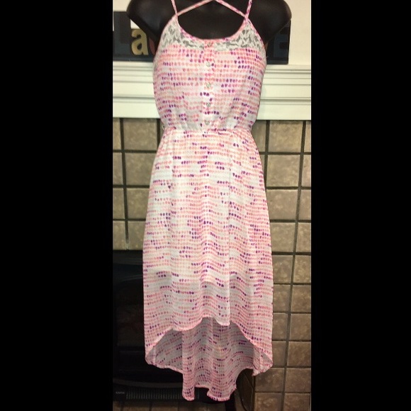 Candies Hi-low Light Summer Career Work Dress - Picture 5 of 9